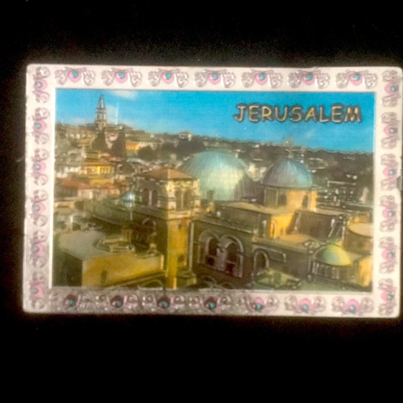 🌺NWOT🌺Jerusalem and Bethlehem Fridge Magnets. NEW - Picture 6 of 9